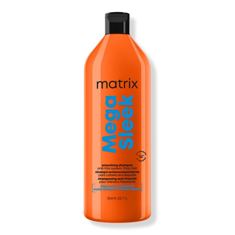 Mega Sleek Anti-Frizz Smoothing Shampoo - 33.8 oz