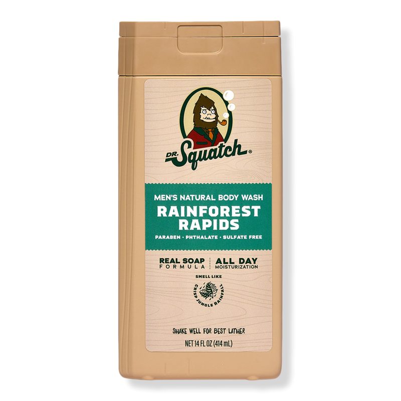 Men's Natural Body Wash - Rainforest Rapids