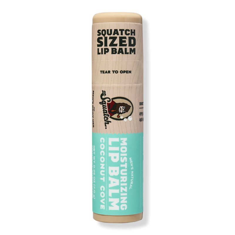 Men's Natural Moisturizing Lip Balm - Coconut Cove