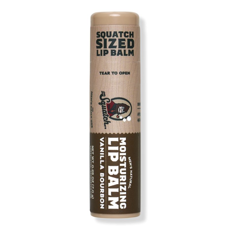 Men's Natural Moisturizing Lip Balm - Vanilla Bourbon