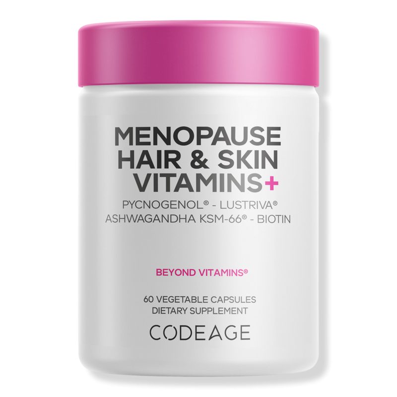 Menopause Hair & Skin Vitamins with Biotin & Botanicals