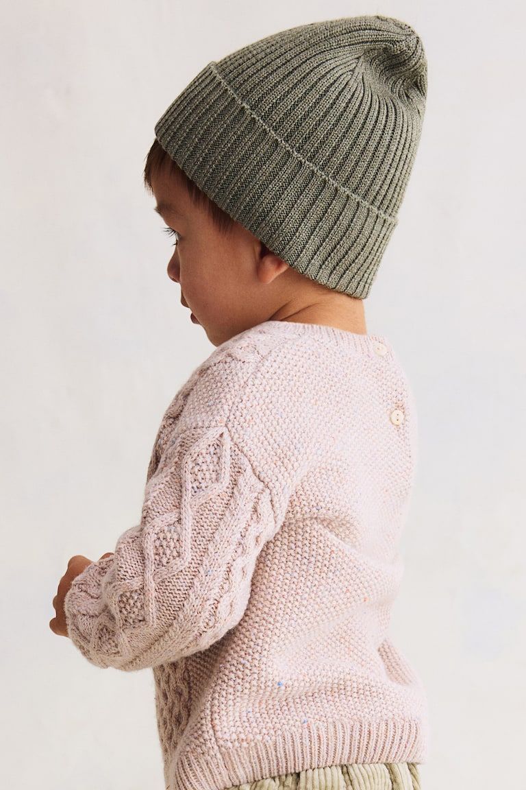 Merino wool beanie