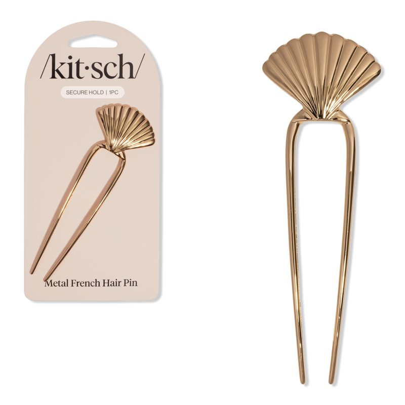 Metal Clam Shell French Hair Pin