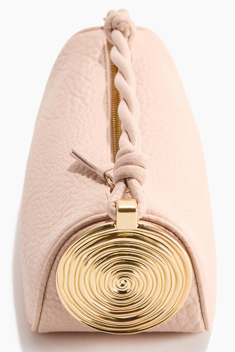 Metal-Detail Handbag