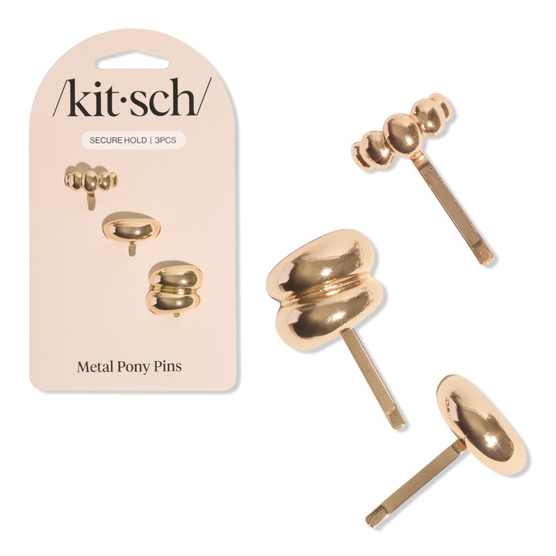 Metal Pony Pins Set Pro - Gold