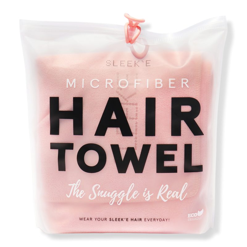 Microfiber Hair Towel - Pink