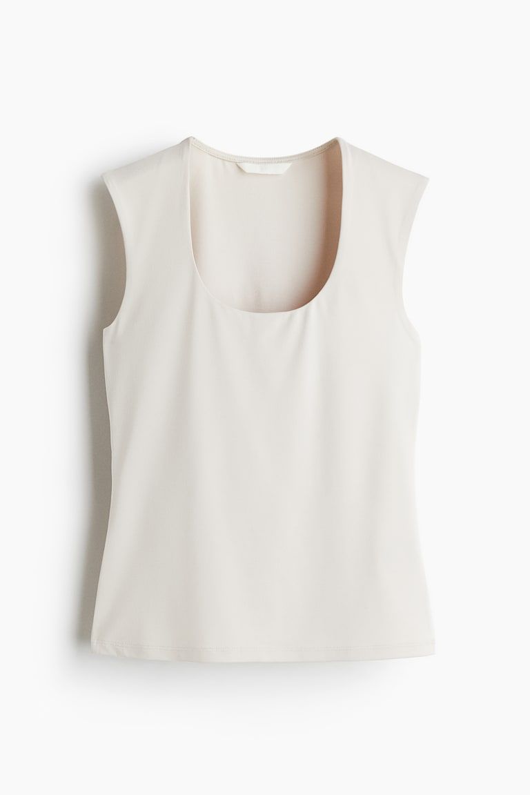 Microfiber Sleeveless Top