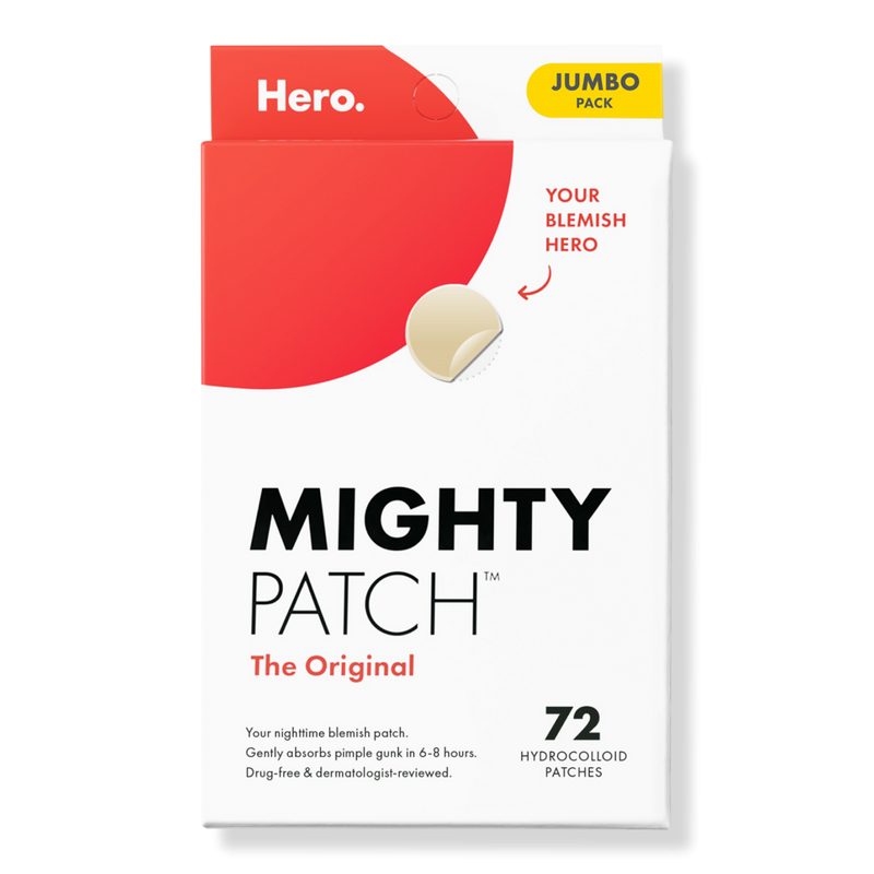 Mighty Patch Original Acne Pimple Patches - 72 ct