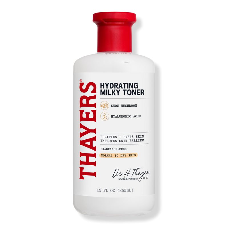 Milky Hydrating Face Toner with Snow Mushroom and Hyaluronic Acid - 12.0 oz