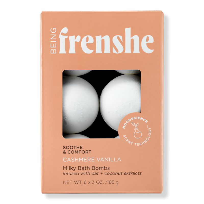 Milky Moisturizing Fresh Scented Bath Bomb Set - Cashmere Vanilla