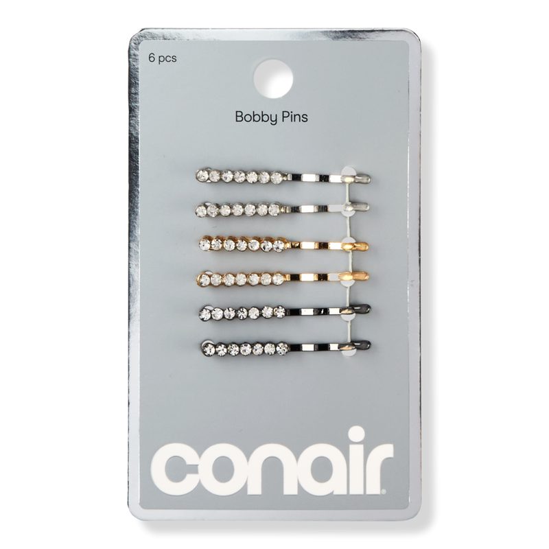 Mini Bobby Pins with Rhinestones