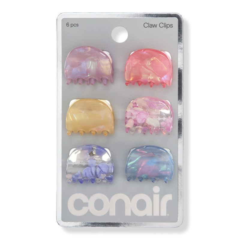 Mini Claw Clips 6 Piece