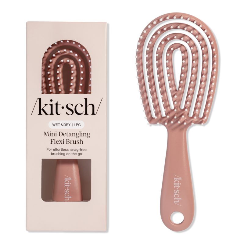 Mini Detangling Flexi Brush - Terracotta
