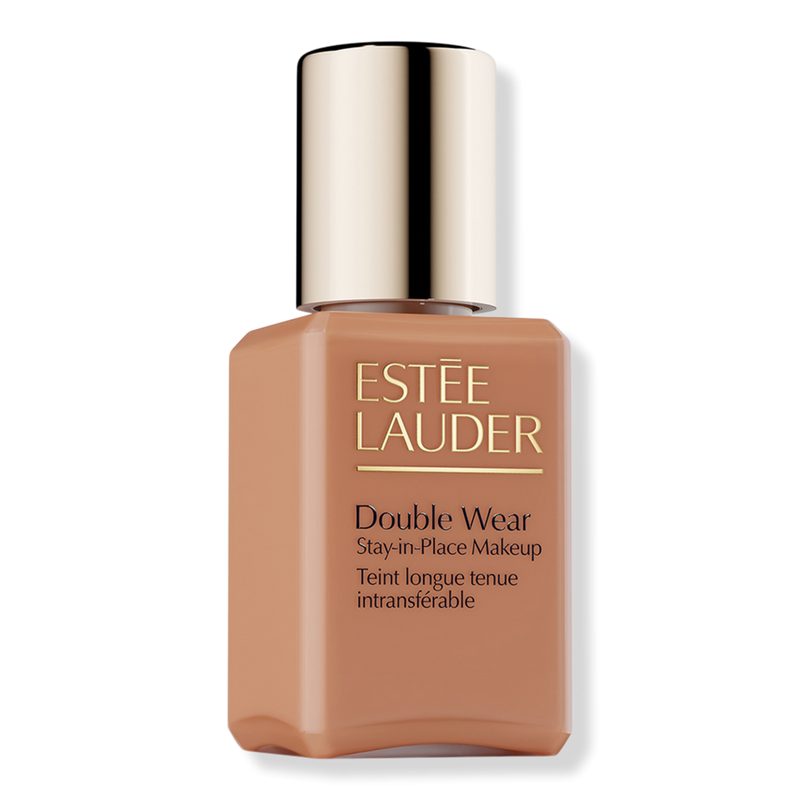 Mini Double Wear Stay-in-Place Longwear Matte Foundation - 5W2 Rich Caramel