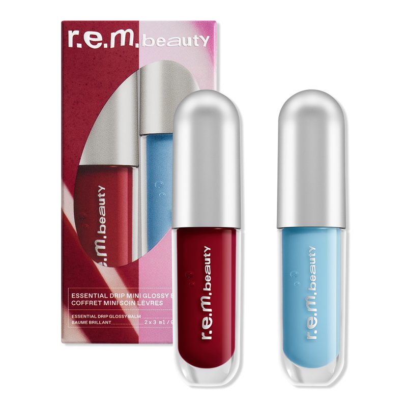 Mini Essential Drip Glossy Balm Duo - Cherry Cola and Cotton Candy