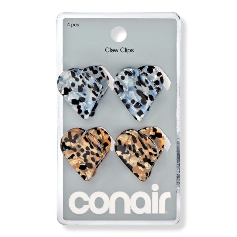 Mini Heart Claw Clips
