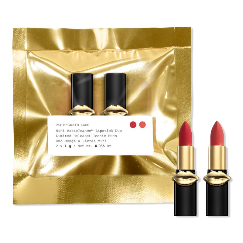 Mini MatteTrance Lipstick Duo: Iconic Hues