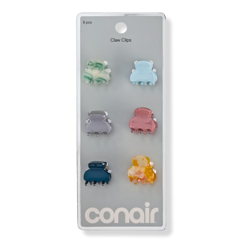 Mini Pearlized Claw Clips