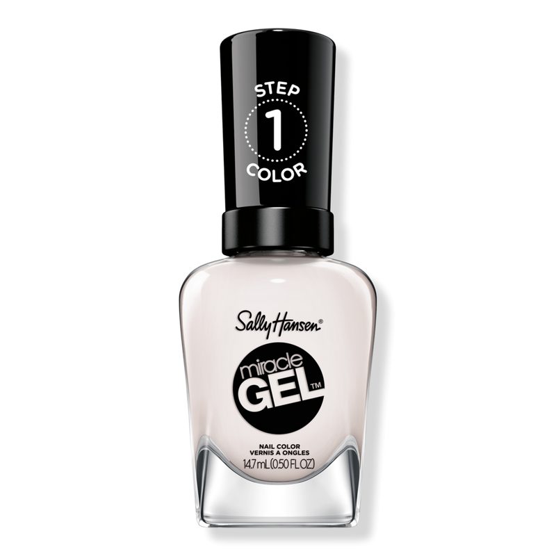 Miracle Gel Nail Polish, Blacks, Whites, & Nudes - Ski Bunny