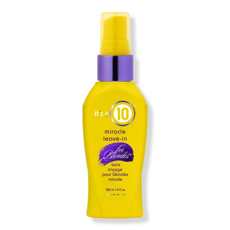 Miracle Leave-In For Blondes With 10 Benefits