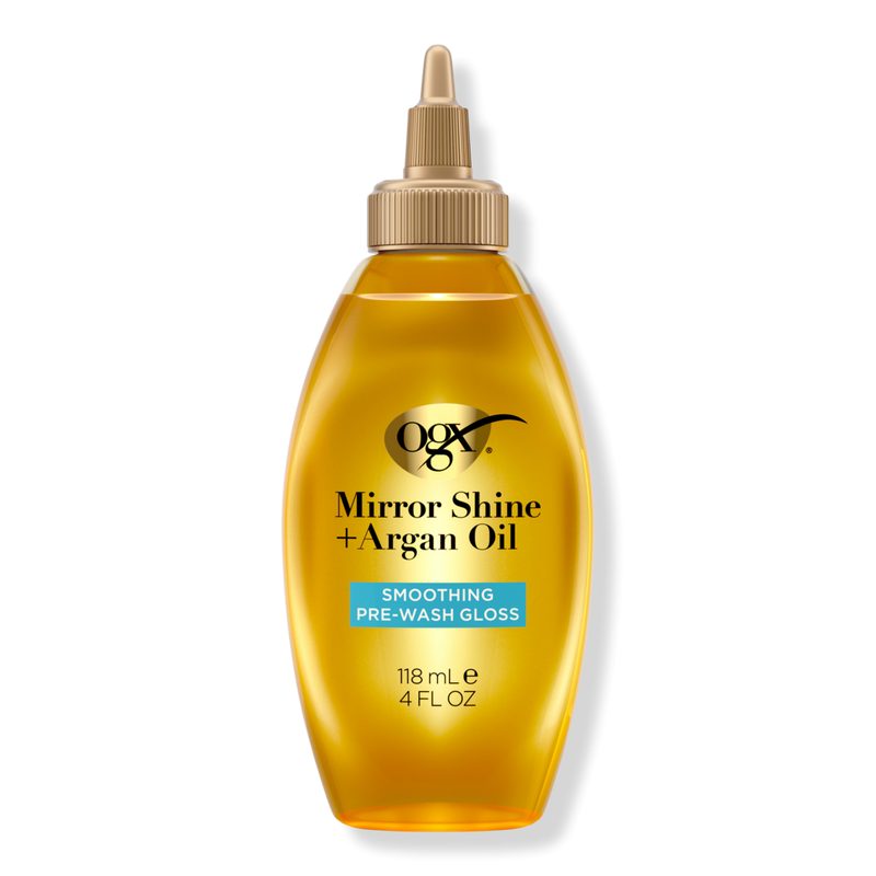 Mirror Shine + Argan Oil Smoothing Pre-Wash Hair Gloss