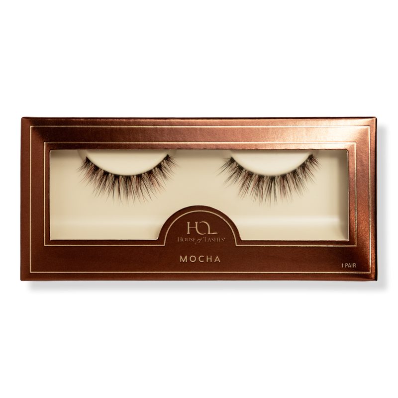 Mocha Natural Volume Faux Silk False Eyelashes