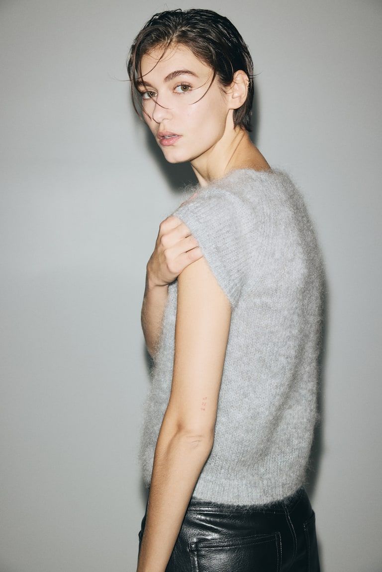 Mohair-Blend Top
