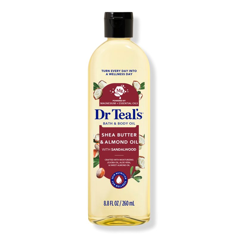 Moisturizing Bath & Body Oil with Shea Butter & Almond Oil