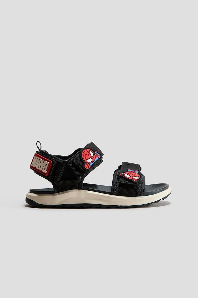 Motif-Detail Sandals