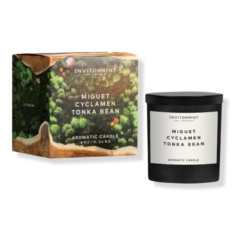 Muguet Cyclamen Tonka Bean Aromatic Candle - 8 oz