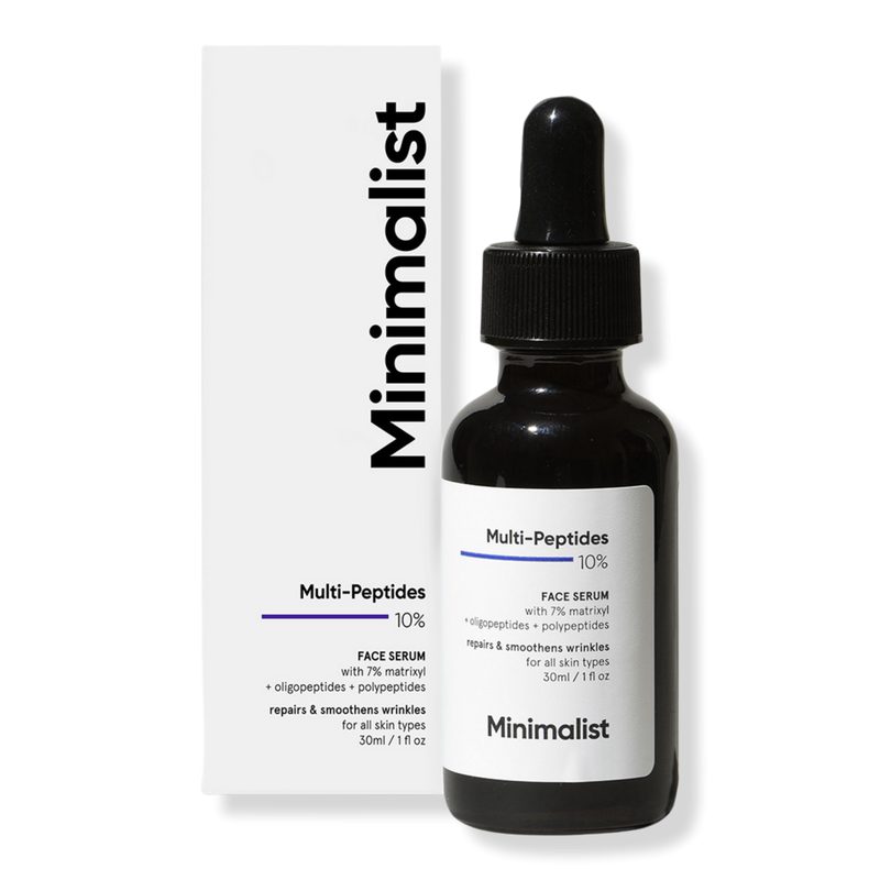 Multi Peptides 10% Anti Aging Face Serum, Reduces Fine Lines & Wrinkles