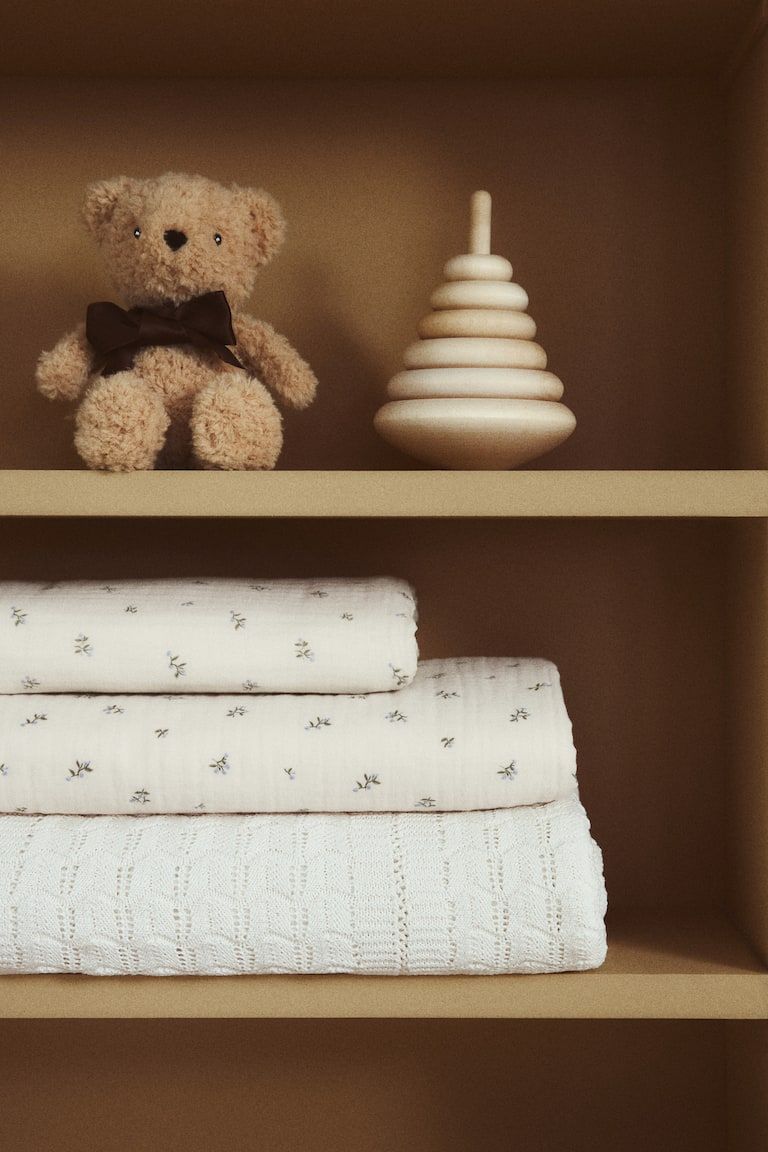 Muslin Crib Duvet Cover Set