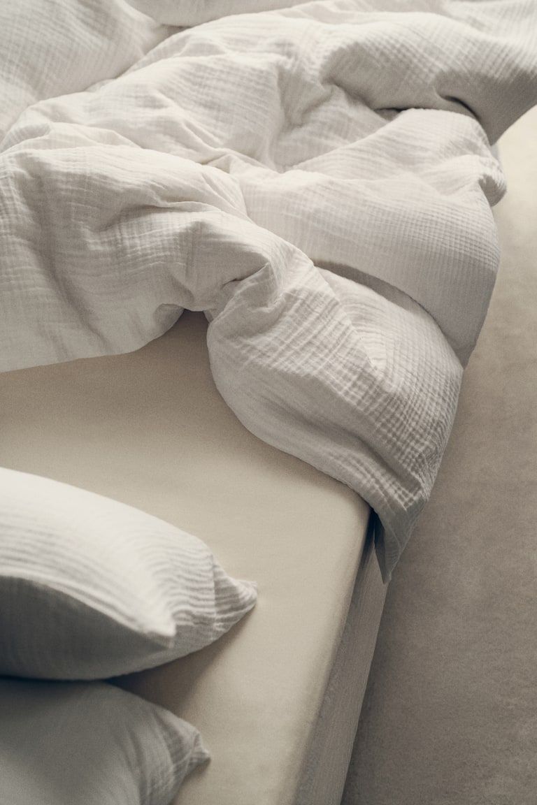 Muslin Twin Duvet Cover Set