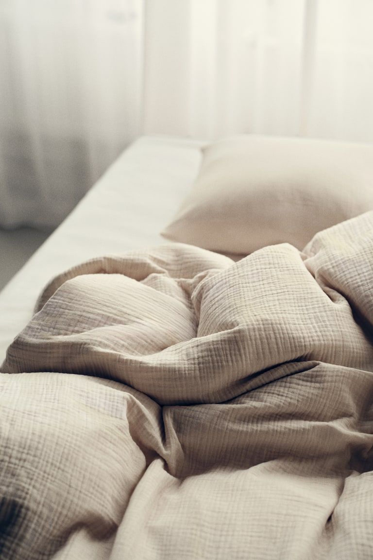 Muslin Twin Duvet Cover Set
