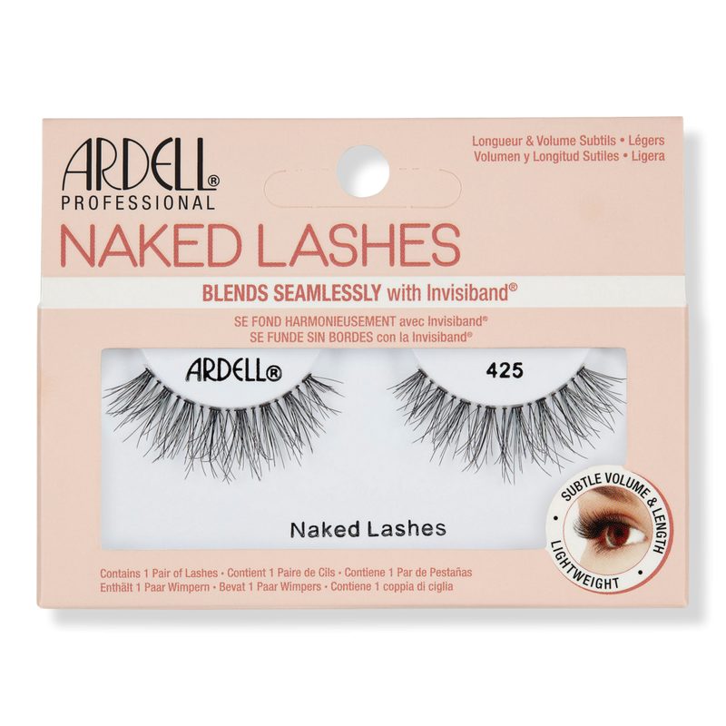 Naked False Eyelashes #425 in Black