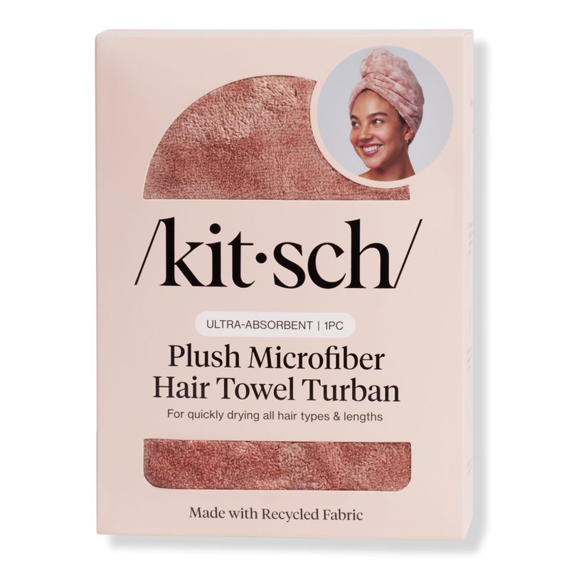Nano Microfiber Hair Towel Turban - Terracotta