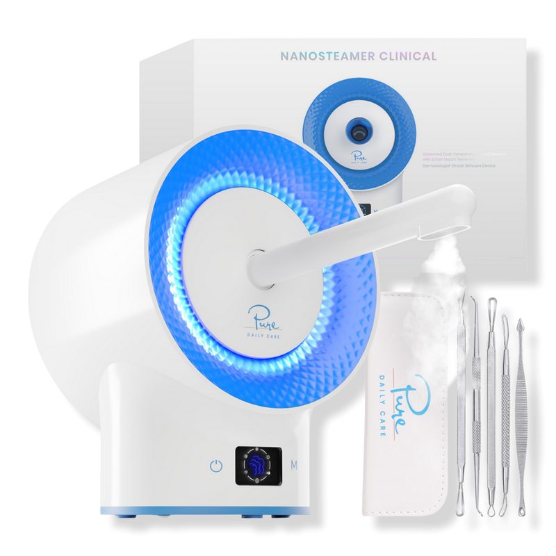 NanoSteamer Clinical 10-in-1 Facial Steamer with Extraction Set