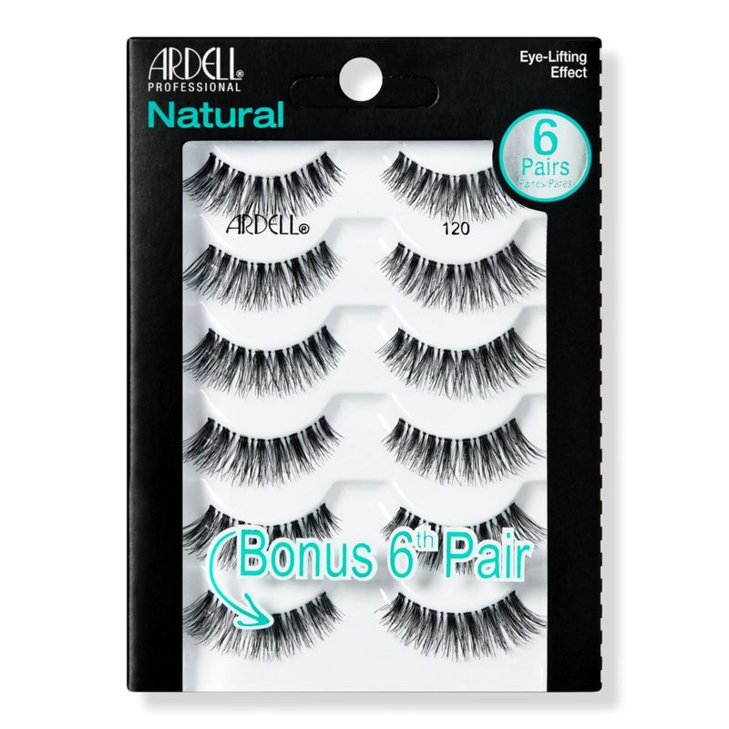 Natural False Eyelash #120 Multipack