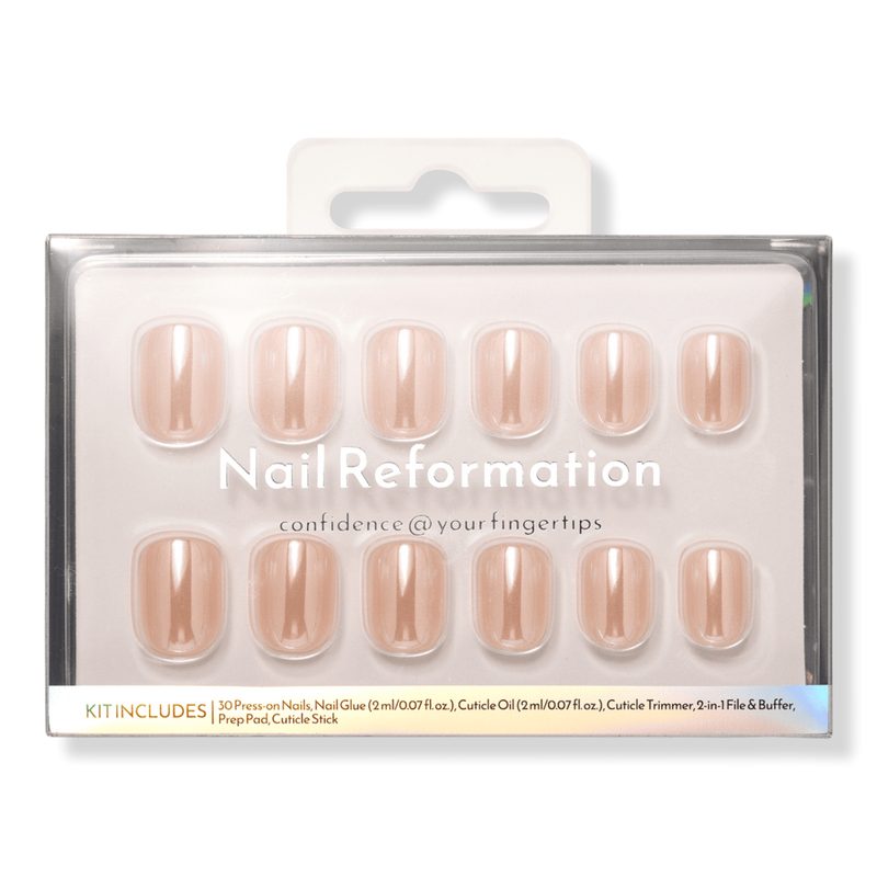 Natural Glow Press On Nails