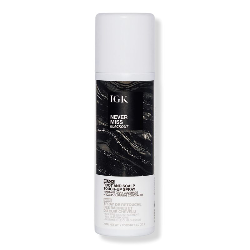 NEVER MISS Root and Scalp Touch-Up Spray - Blackout