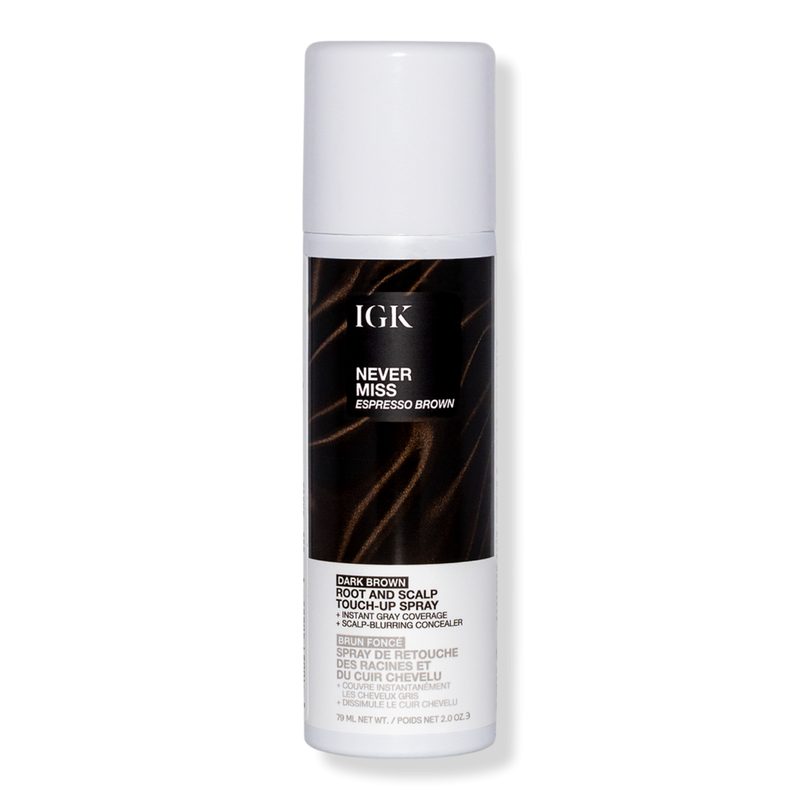NEVER MISS Root and Scalp Touch-Up Spray - Espresso Brown