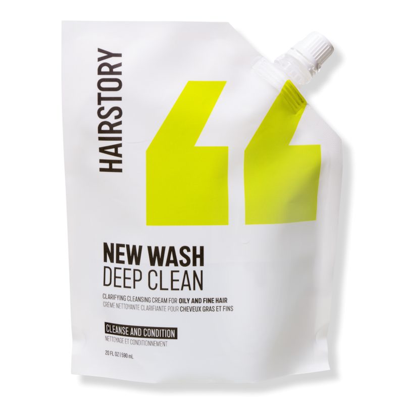 New Wash Deep Clean Cleansing & Conditioning Cream For Oily and Fine Hair - 20.0 oz (Refill)