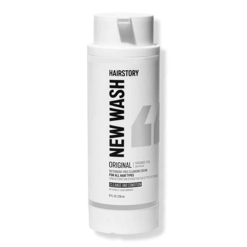 New Wash Original Fragrance-Free Cleansing & Conditioning Cream For All Hair Types - 8.0 oz