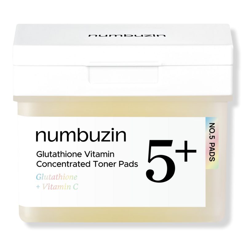 No.5+ Glutathione Vitamin Concentrated Toner Pads