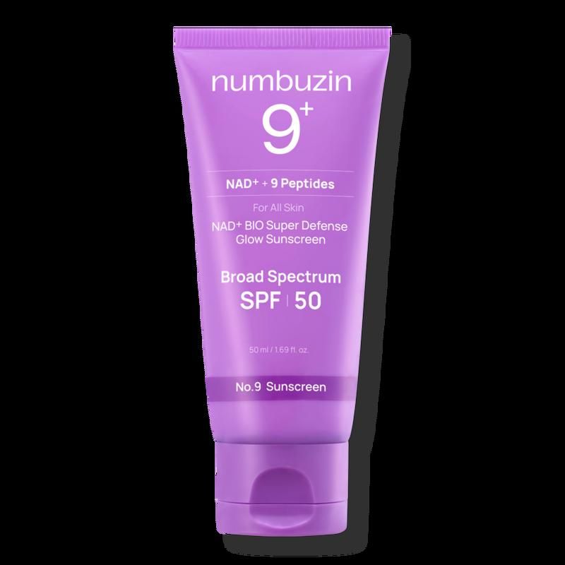 No.9 NAD+BIO Super Defense Glow Sunscreen SPF 50