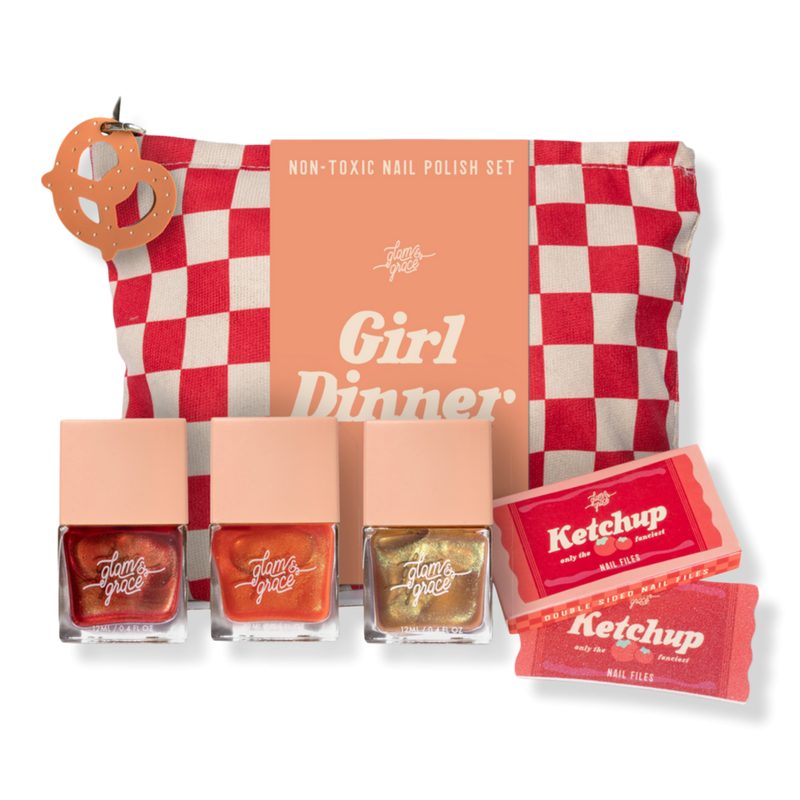Non-Toxic Nail Polish Set - Girl Dinner Collection