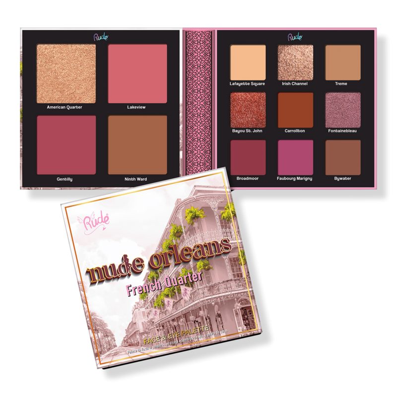 Nude Orleans Face & Eye Palette