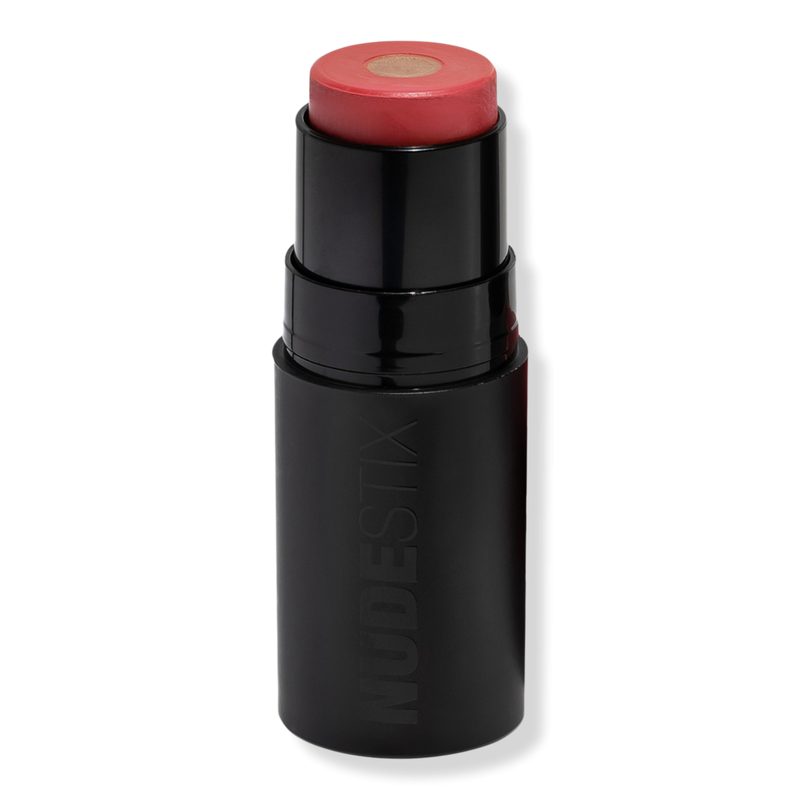 NUDIES Matte + Glow Core All Over Face Blush Color - Sunset Gold