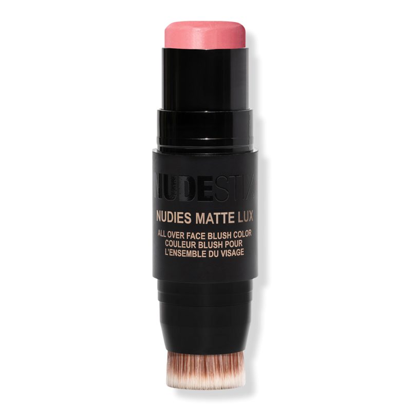 NUDIES MATTE LUX All Over Face Blush Color - Rosy Posy