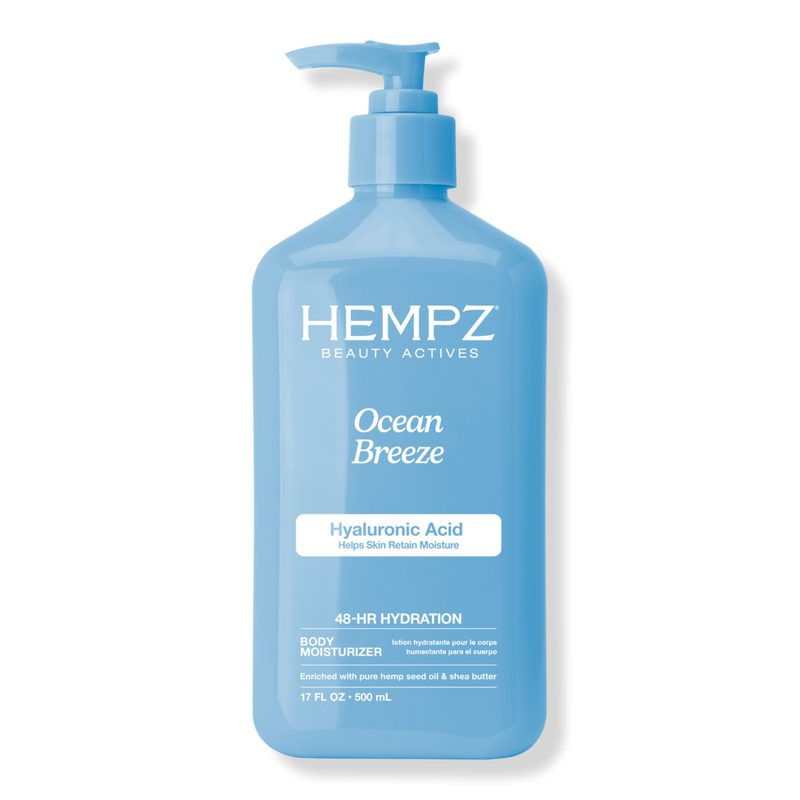 Ocean Breeze Body Moisturizer with Hyaluronic Acid - 17.0 oz